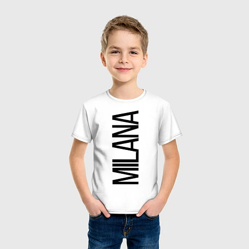 Детская футболка Milana / Белый – фото 3
