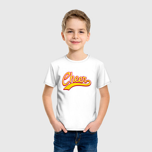 Детская футболка Чирлидер / Белый – фото 3