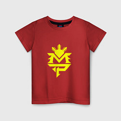 Футболка хлопковая детская Manny Pacquiao Logo, цвет: красный