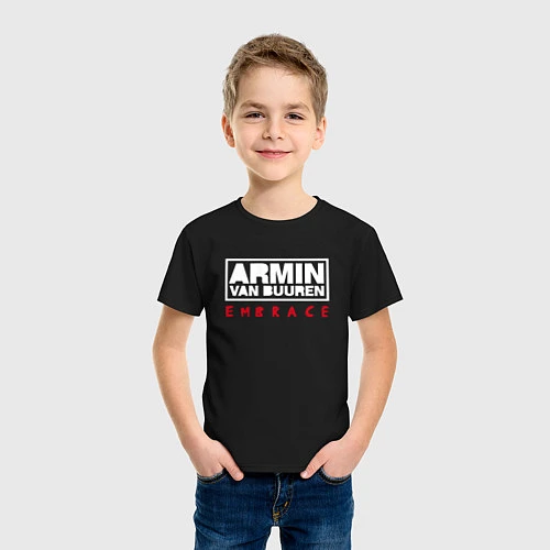 Детская футболка Armin van Buuren: Embrace / Черный – фото 3