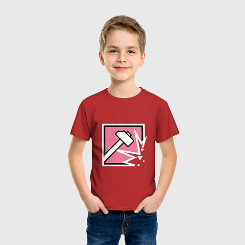 Детская футболка Sledge / Красный – фото 3