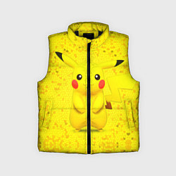 Детский жилет Pikachu, цвет: 3D-черный