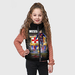 Детский жилет Messi FCB, цвет: 3D-светло-серый — фото 2