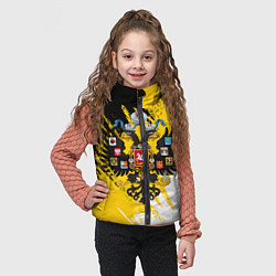 Детский жилет Имперский флаг и герб, цвет: 3D-черный — фото 2