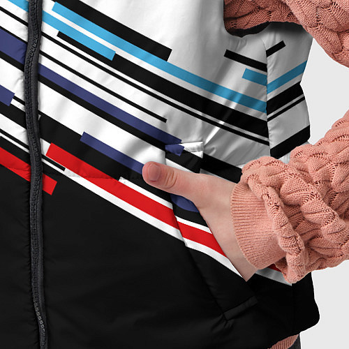 Детский жилет BMW BRAND COLOR БМВ / 3D-Светло-серый – фото 5