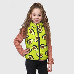 Детский жилет Стиль авокадо, цвет: 3D-черный — фото 2