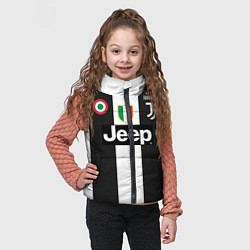 Детский жилет FC Juventus 18-19, цвет: 3D-черный — фото 2