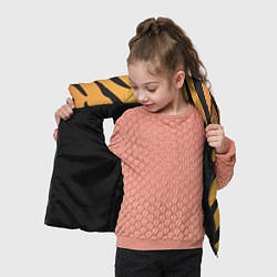 Детский жилет Кошачий окрас, цвет: 3D-черный — фото 2