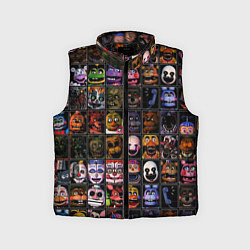 Детский жилет Five Nights At Freddy's, цвет: 3D-черный