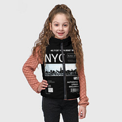 Детский жилет Off-White: NYC, цвет: 3D-красный — фото 2