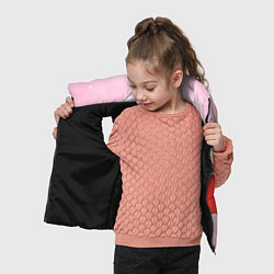Детский жилет Милый корги, цвет: 3D-черный — фото 2
