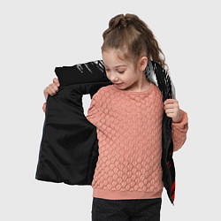 Детский жилет MASS EFFECT N7, цвет: 3D-черный — фото 2