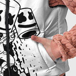 Детский жилет FORTNITE MARSHMELLO, цвет: 3D-черный — фото 2