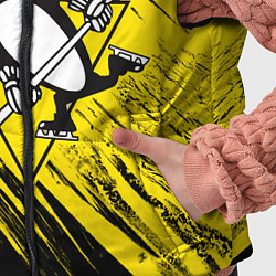 Детский жилет Pittsburgh Penguins Sport, цвет: 3D-светло-серый — фото 2