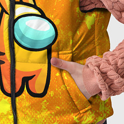 Детский жилет AMONG US - Pikachu, цвет: 3D-светло-серый — фото 2