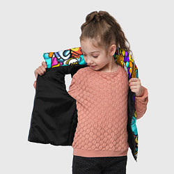Детский жилет AMONG US, цвет: 3D-черный — фото 2