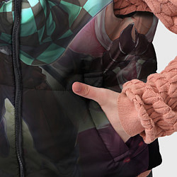 Детский жилет КЛИНОК РАССЕКАЮЩИЙ ДЕМОНОВ, цвет: 3D-светло-серый — фото 2