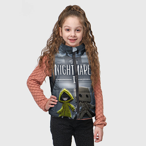 Детский жилет LITTLE NIGHTMARES 2 / 3D-Черный – фото 3