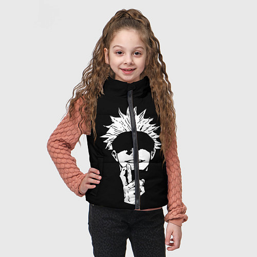 Детский жилет Магическая Битва / 3D-Черный – фото 3