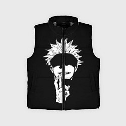 Детский жилет Магическая Битва, цвет: 3D-светло-серый