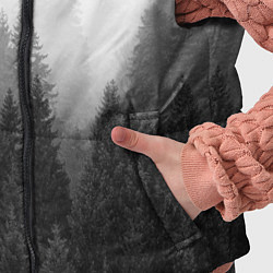 Детский жилет Туманный лес, цвет: 3D-красный — фото 2