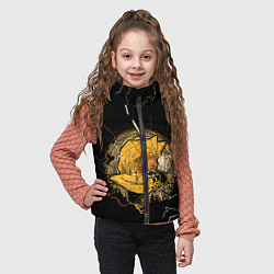 Детский жилет ЗЕНИЦУ ZENITSU КЛИНОК РАССЕКАЮЩИЙ ДЕМОНОВ, цвет: 3D-красный — фото 2