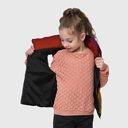 Детский жилет СИРЕНОГОЛОВЫЙ МОНСТР, цвет: 3D-черный — фото 2