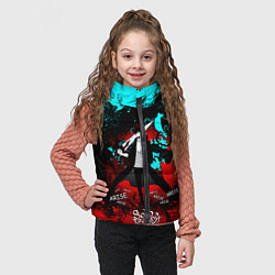 Детский жилет SOLO LEVELING МАНХВА, цвет: 3D-черный — фото 2