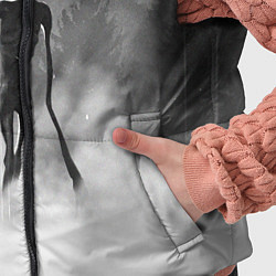 Детский жилет Сиреноголовый в Лесу, цвет: 3D-черный — фото 2