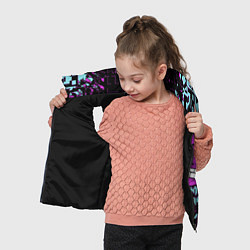 Детский жилет Geometry Dash, цвет: 3D-черный — фото 2