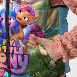 Детский жилет My Little Pony: A New Generation, цвет: 3D-светло-серый — фото 2