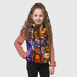 Детский жилет Fnaf UCN, цвет: 3D-черный — фото 2