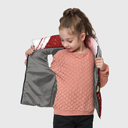 Детский жилет FNAF - ФОКСИ - Краска, цвет: 3D-светло-серый — фото 2