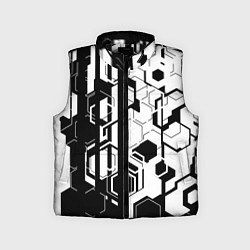Детский жилет Шесть граней, цвет: 3D-черный
