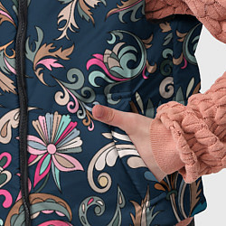 Детский жилет Холодная хохлома, цвет: 3D-черный — фото 2