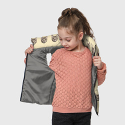 Детский жилет Мульти Котик, цвет: 3D-светло-серый — фото 2
