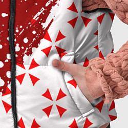 Детский жилет Resident Evil Umbrella Corporation паттерн, цвет: 3D-черный — фото 2