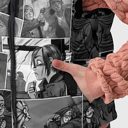 Детский жилет The last of us comix, цвет: 3D-черный — фото 2