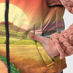 Детский жилет Дорога к солнцу, цвет: 3D-светло-серый — фото 2