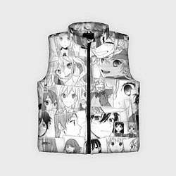 Детский жилет Horimiya pattern, цвет: 3D-светло-серый