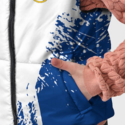 Детский жилет Реал Мадрид краска, цвет: 3D-светло-серый — фото 2