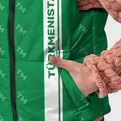 Детский жилет Turkmenistan TM Турменистан, цвет: 3D-черный — фото 2