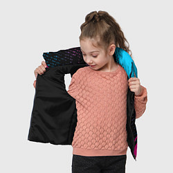 Детский жилет Valencia Neon Gradient, цвет: 3D-черный — фото 2