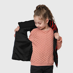Детский жилет БЕРСЕРК : Паттерн - клеймо жертвы, цвет: 3D-черный — фото 2