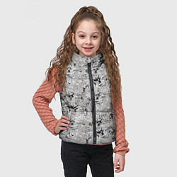 Детский жилет Светло серый абстрактный, цвет: 3D-светло-серый — фото 2