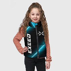 Детский жилет Exeed неоновые лампы, цвет: 3D-черный — фото 2