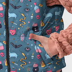 Детский жилет Ведьмовское ремесло, цвет: 3D-черный — фото 2