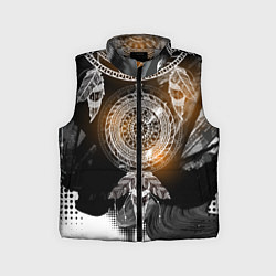 Детский жилет В стиле бохо, цвет: 3D-светло-серый