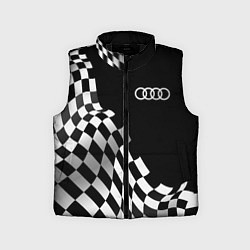 Детский жилет Audi racing flag
