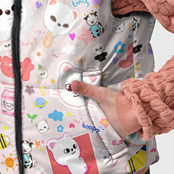 Детский жилет Skzoo Jinniret pattern cartoon avatar, цвет: 3D-черный — фото 2